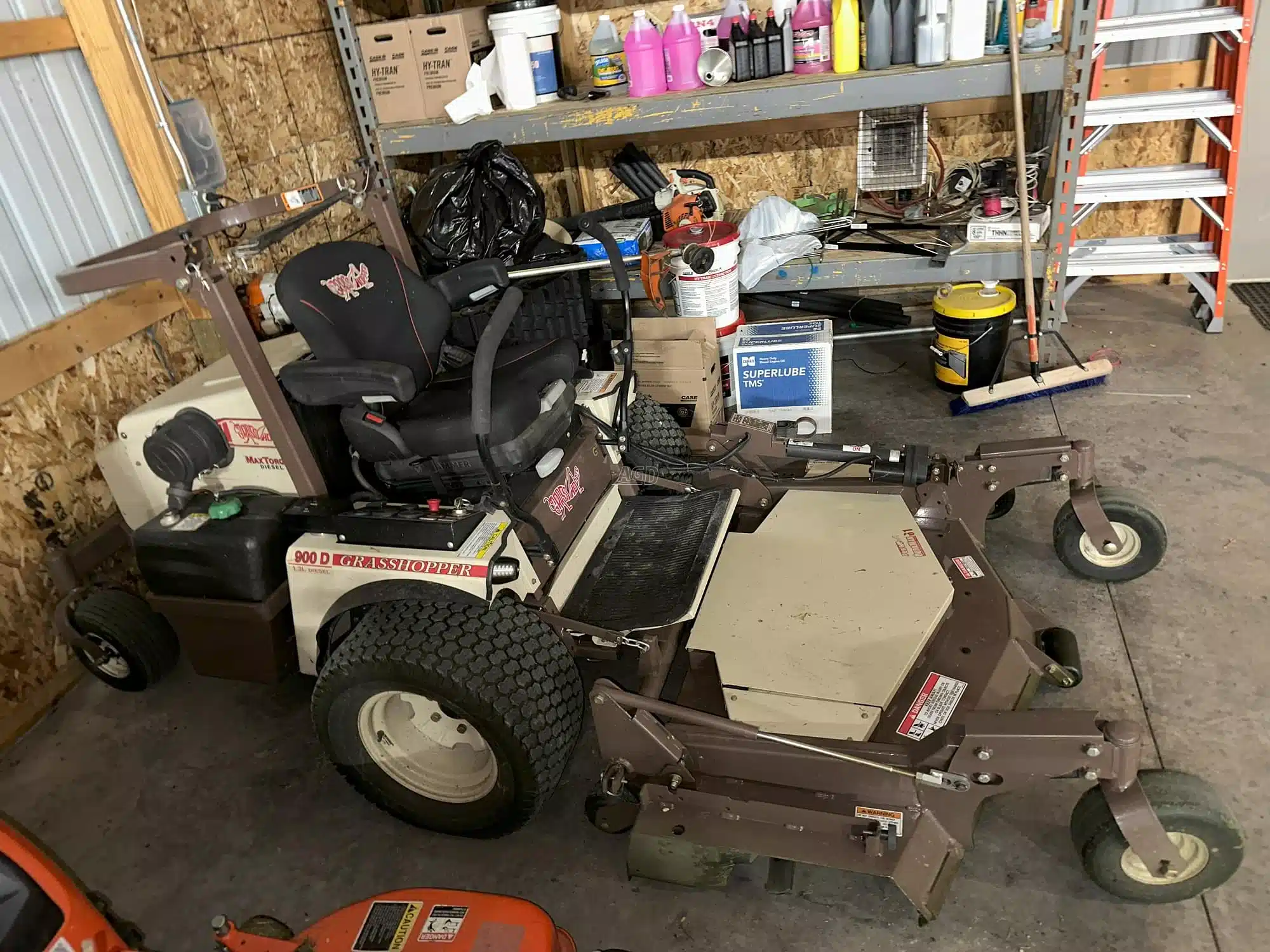 Used grasshopper mower discount parts