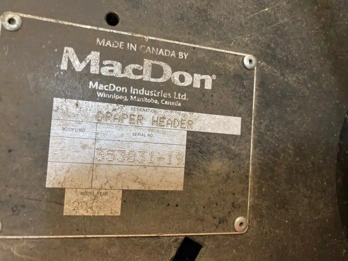 Gallery image 2 for Used 2019 MacDon FD75 Header - Flex Draper