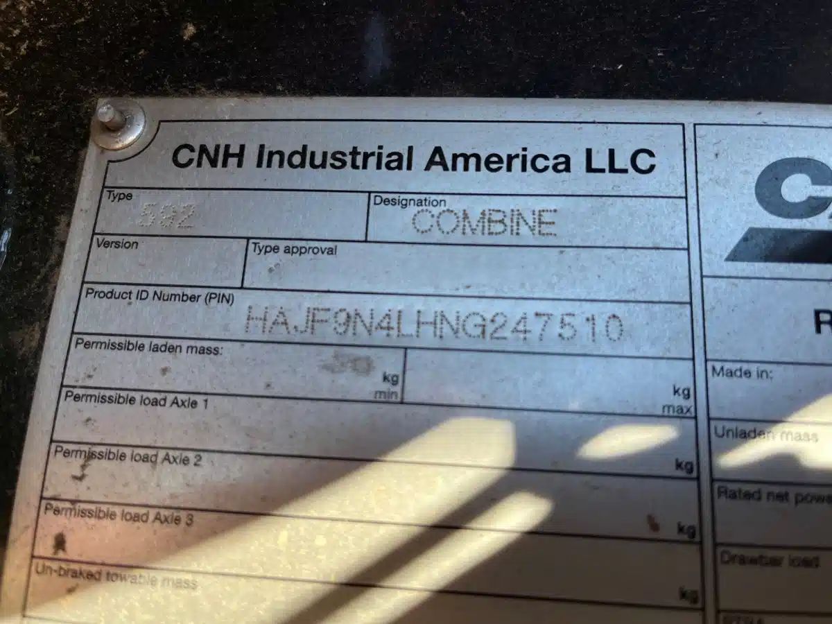 Gallery image 2 for Used 2022 Case IH 9250 Combine