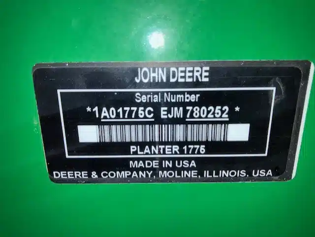 Gallery image 1 for Used 2019 John Deere 1775NT Planter