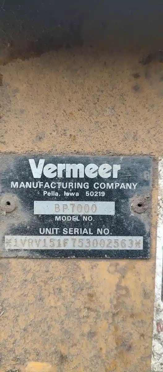 Gallery image 2 for Used 2005 Vermeer BP7000 Bale Processor