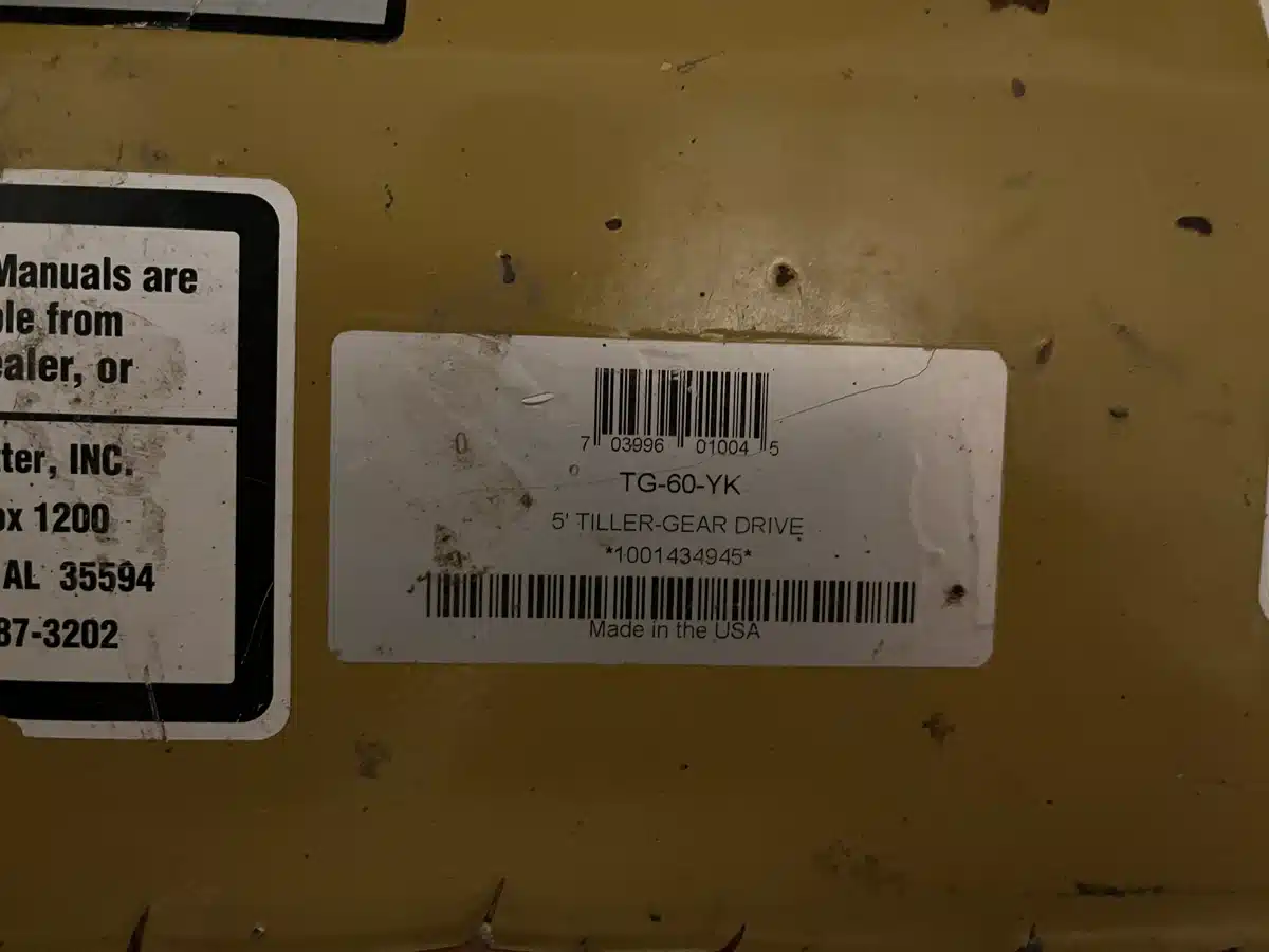 Gallery image 1 for Used ***MANUFACTURER NOT SPECIFIED*** TG-60-YK Rotary Tiller