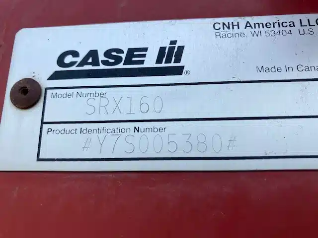 Gallery image 2 for Used 2008 Case IH SRX160 Sprayer - Self Propelled