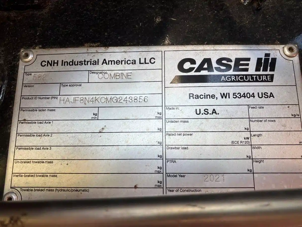 Gallery image 2 for Used 2018 Case IH 8250 Combine