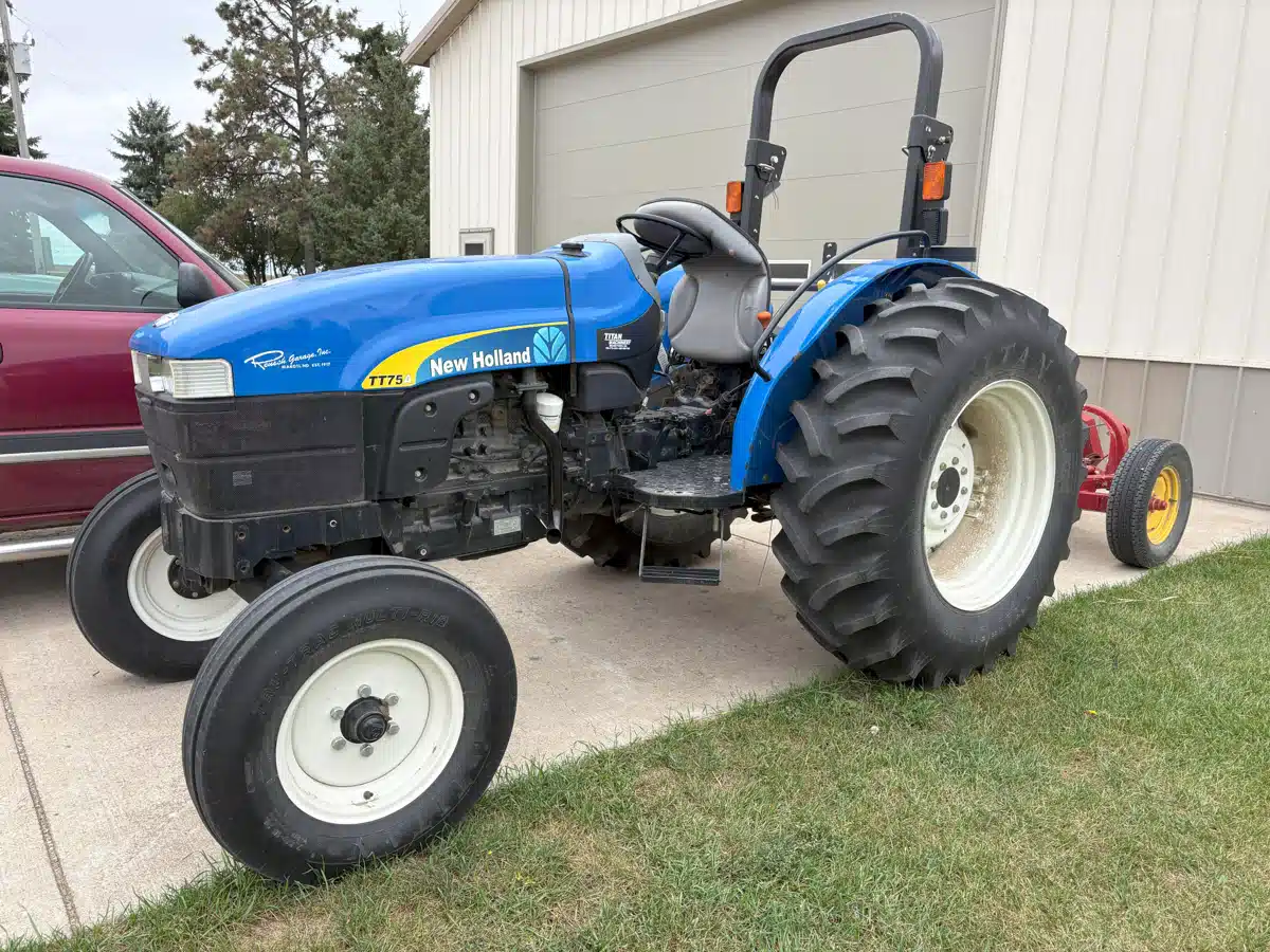 Used 2009 New Holland TT75A Tractor