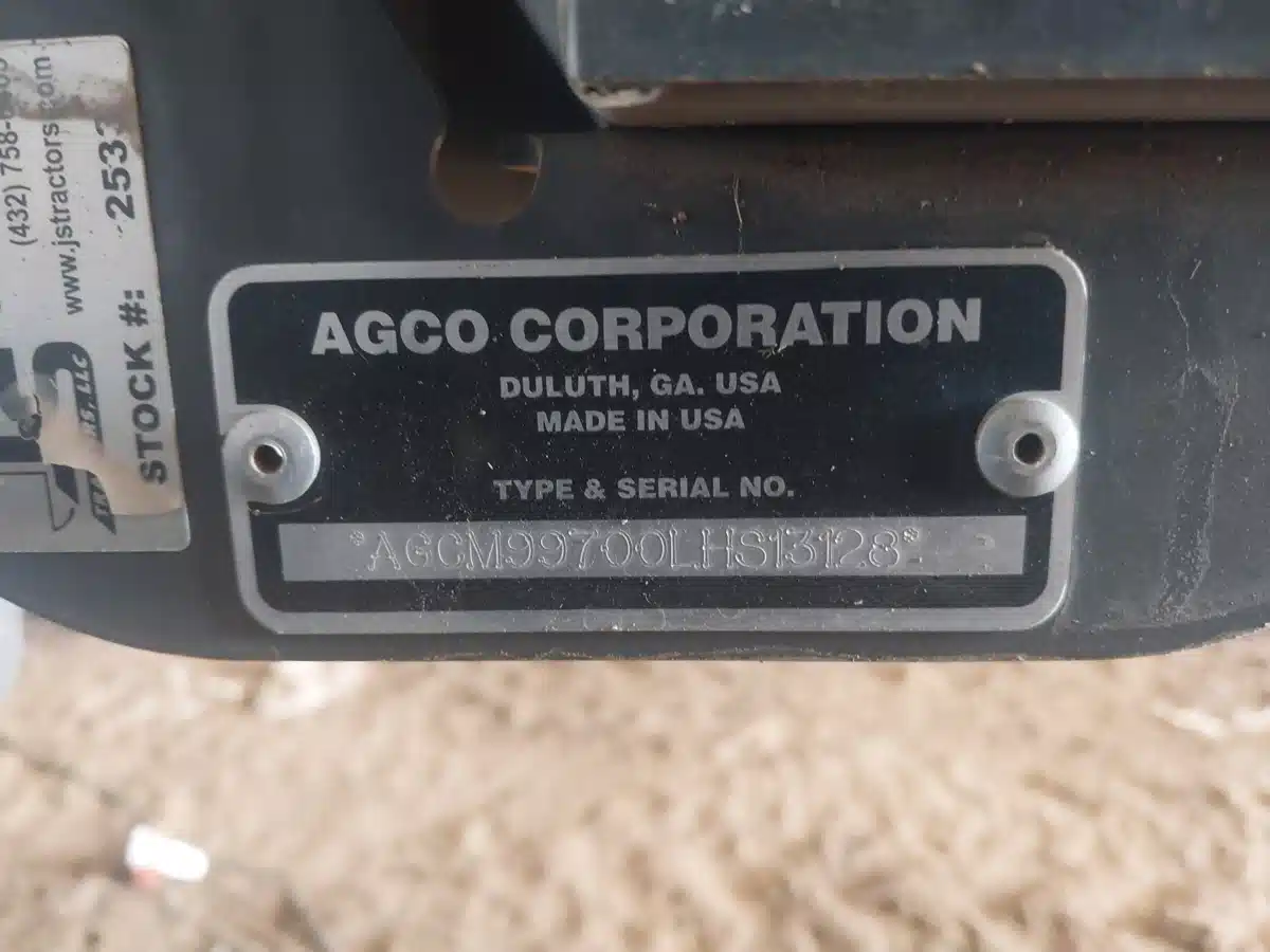 Gallery image 2 for Used 2020 Massey Ferguson WR9970 Windrower