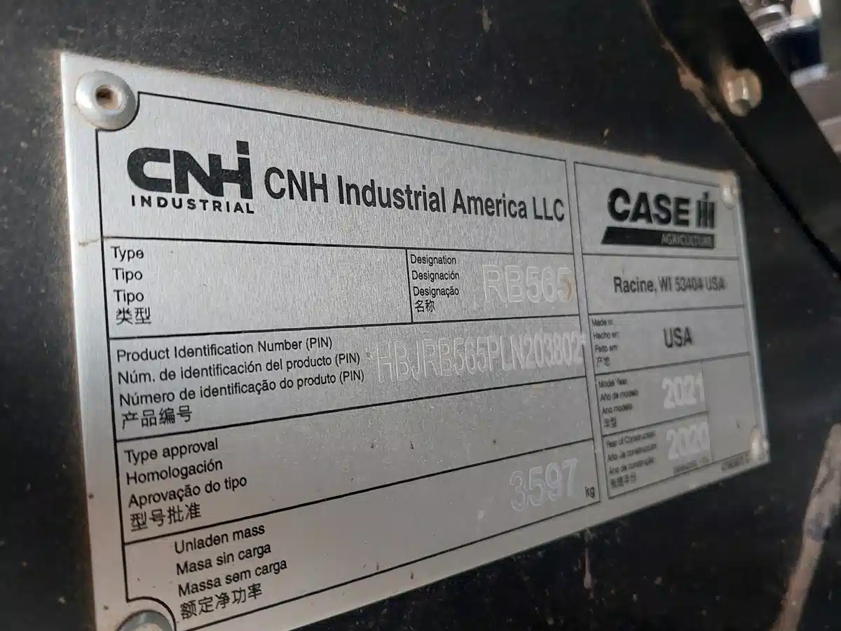 Gallery image 2 for 2021 Case IH RB565 Round Baler