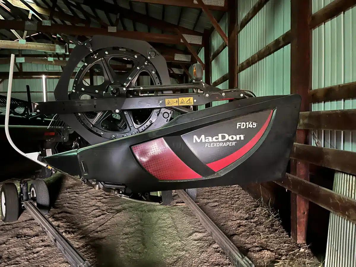 Used 2022 MacDon FD75 Header Combine