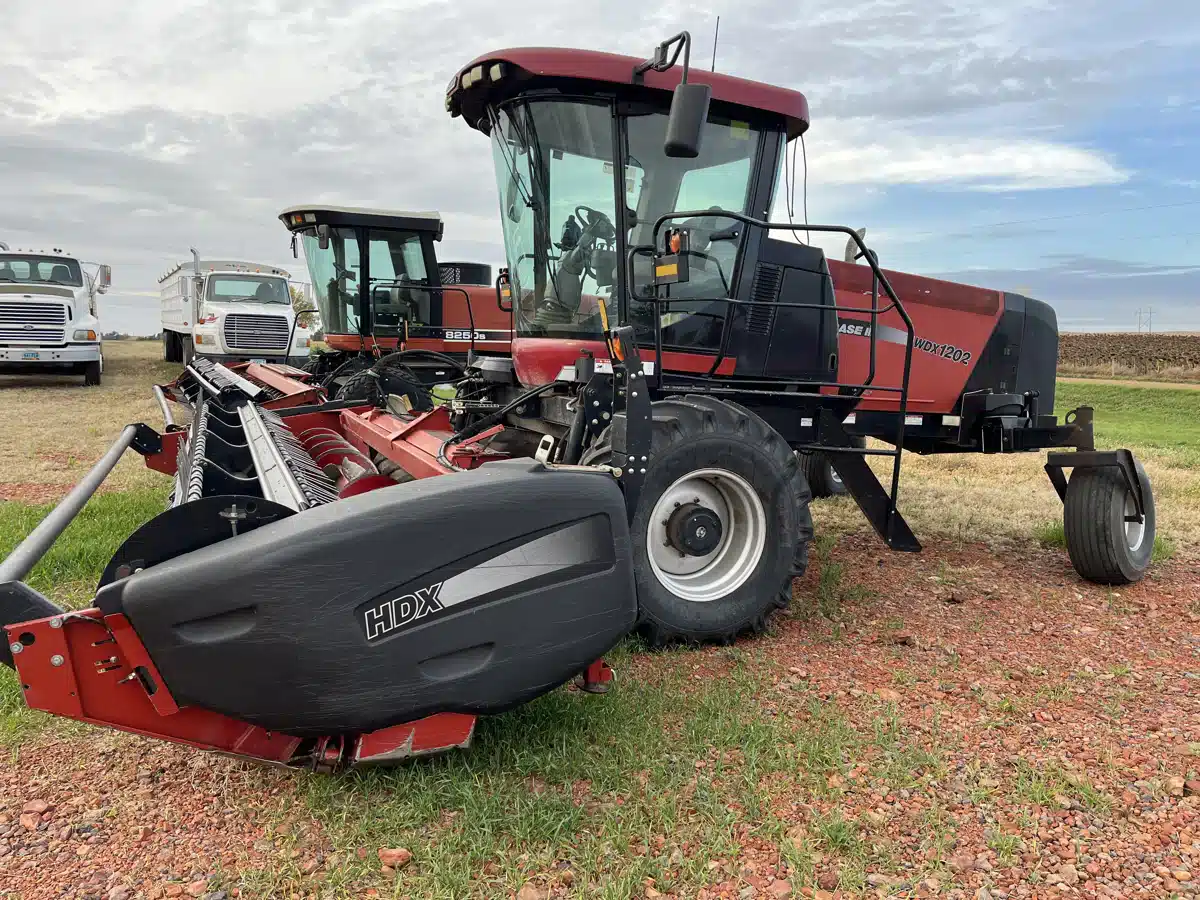 Used 2006 Case IH WDX1202 Windrower