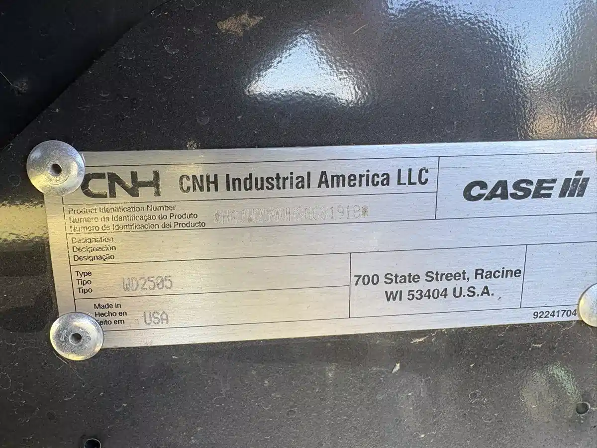 Gallery image 2 for Used 2025 Case IH WD2505 Windrower