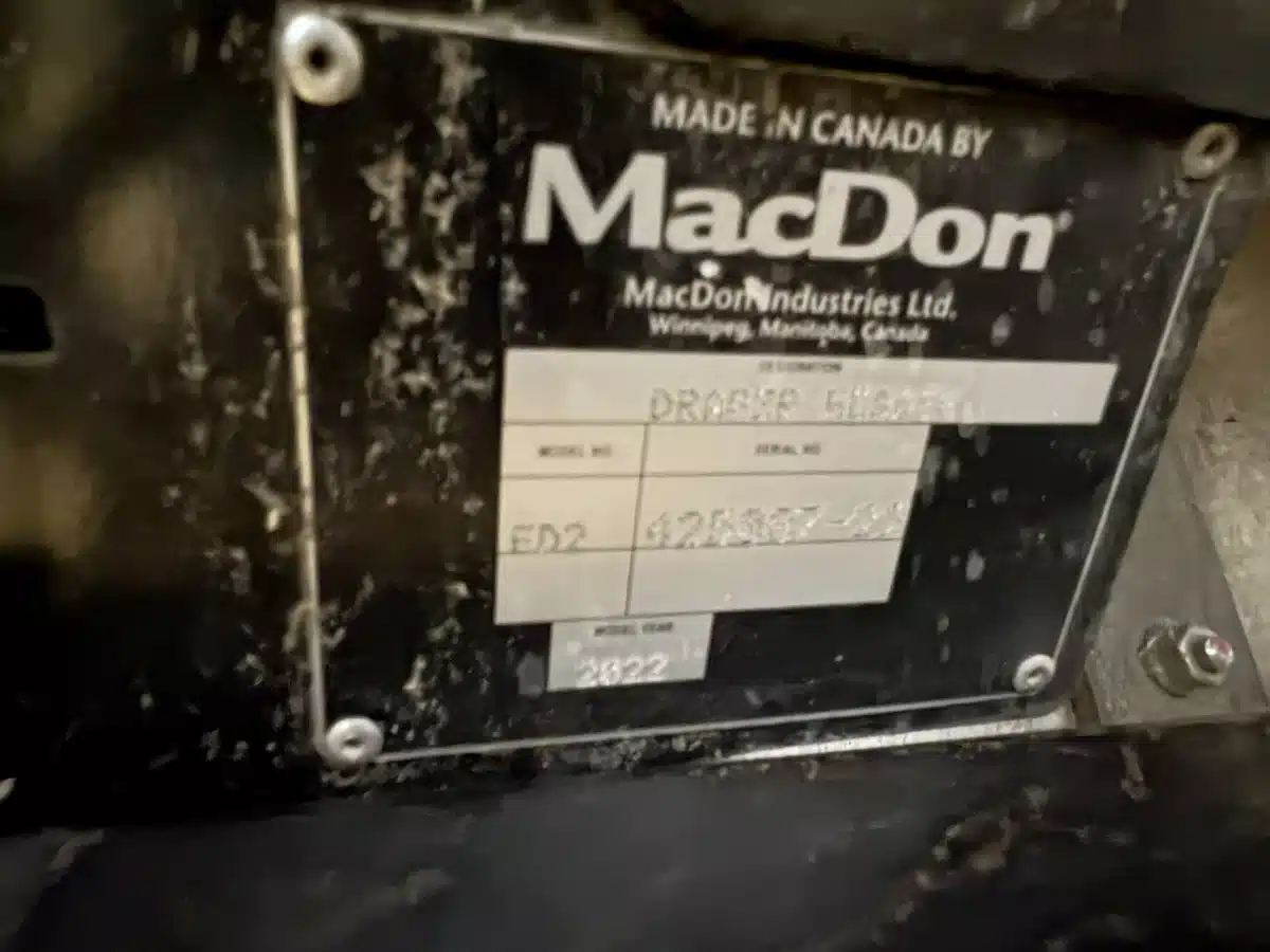 Gallery image 2 for Used 2022 MacDon FD250 Header Combine