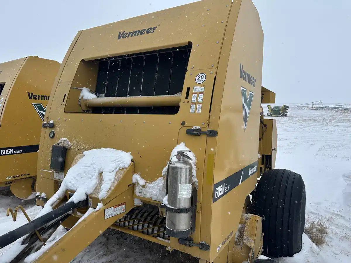 Used 2023 Vermeer 605N Select Round Baler