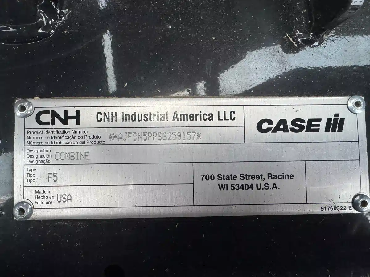 Gallery image 2 for 2025 Case IH 9260 Combine