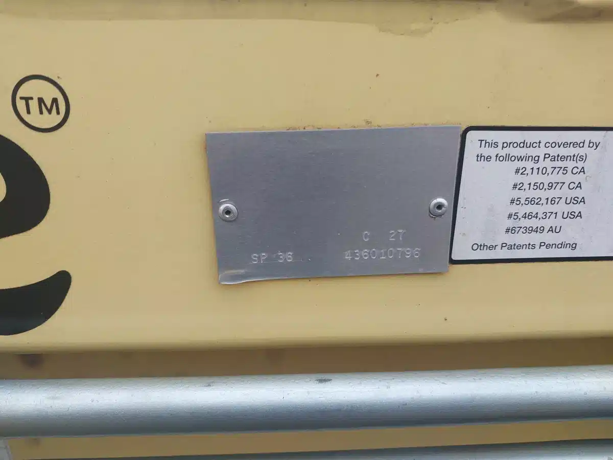 Gallery image 2 for 2001 Honey Bee SP36 Header - Draper