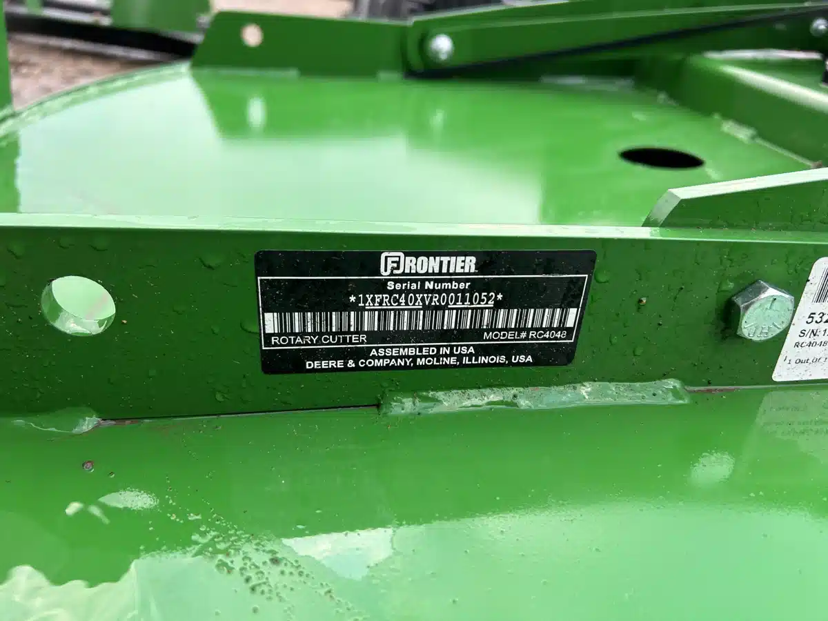 Gallery image 2 for Used 2024 Frontier NEW RC4048 Rotary Cutter