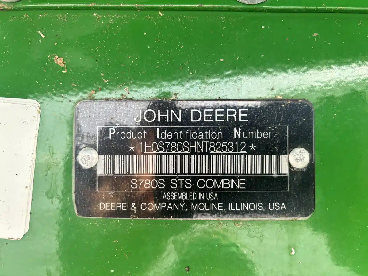 Gallery image 2 for Used 2023 John Deere S780 Combine