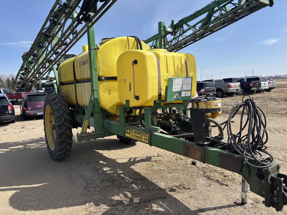 Gallery image 2 for Used 2009 Summers Mfg ULTIMATE Sprayer - Pull Type
