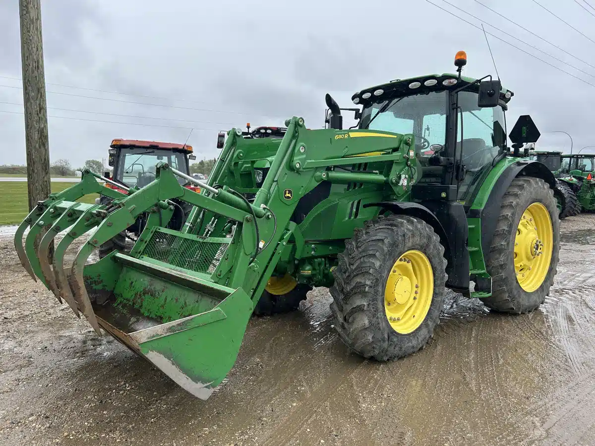 Gallery image 1 for Used 2017 John Deere 6195R Tractor