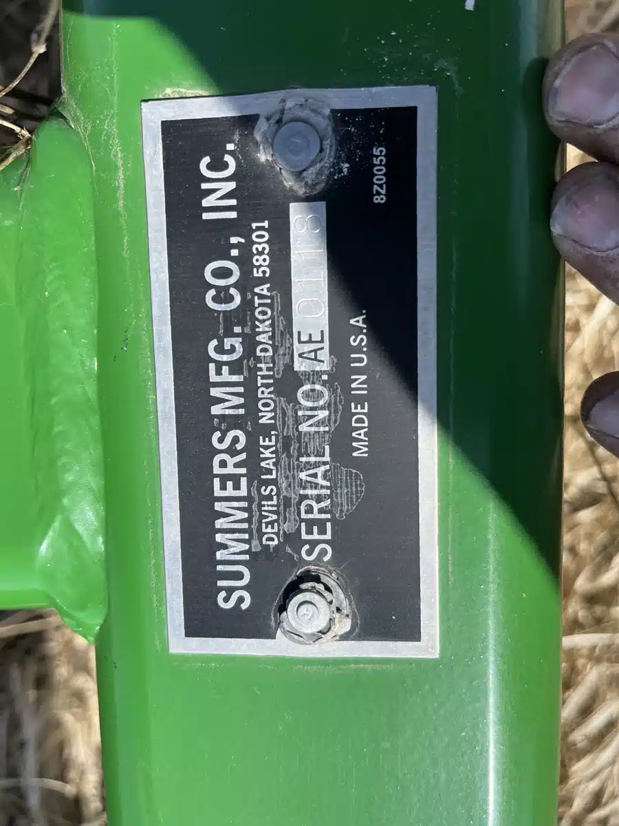 Gallery image 2 for Used 2022 Summers Mfg RENEGADE Vertical Tillage