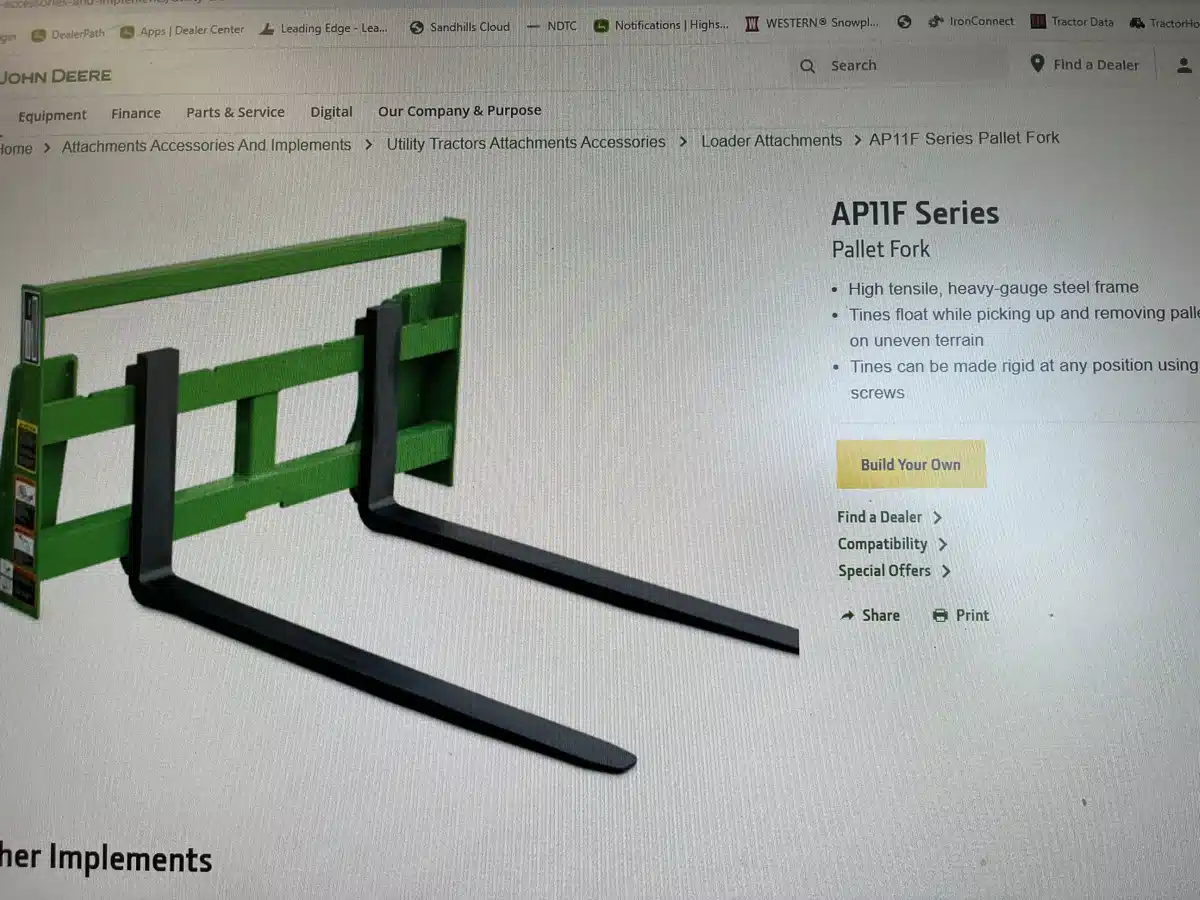 Gallery image 1 for Used 2025 Frontier AP11F Attachment