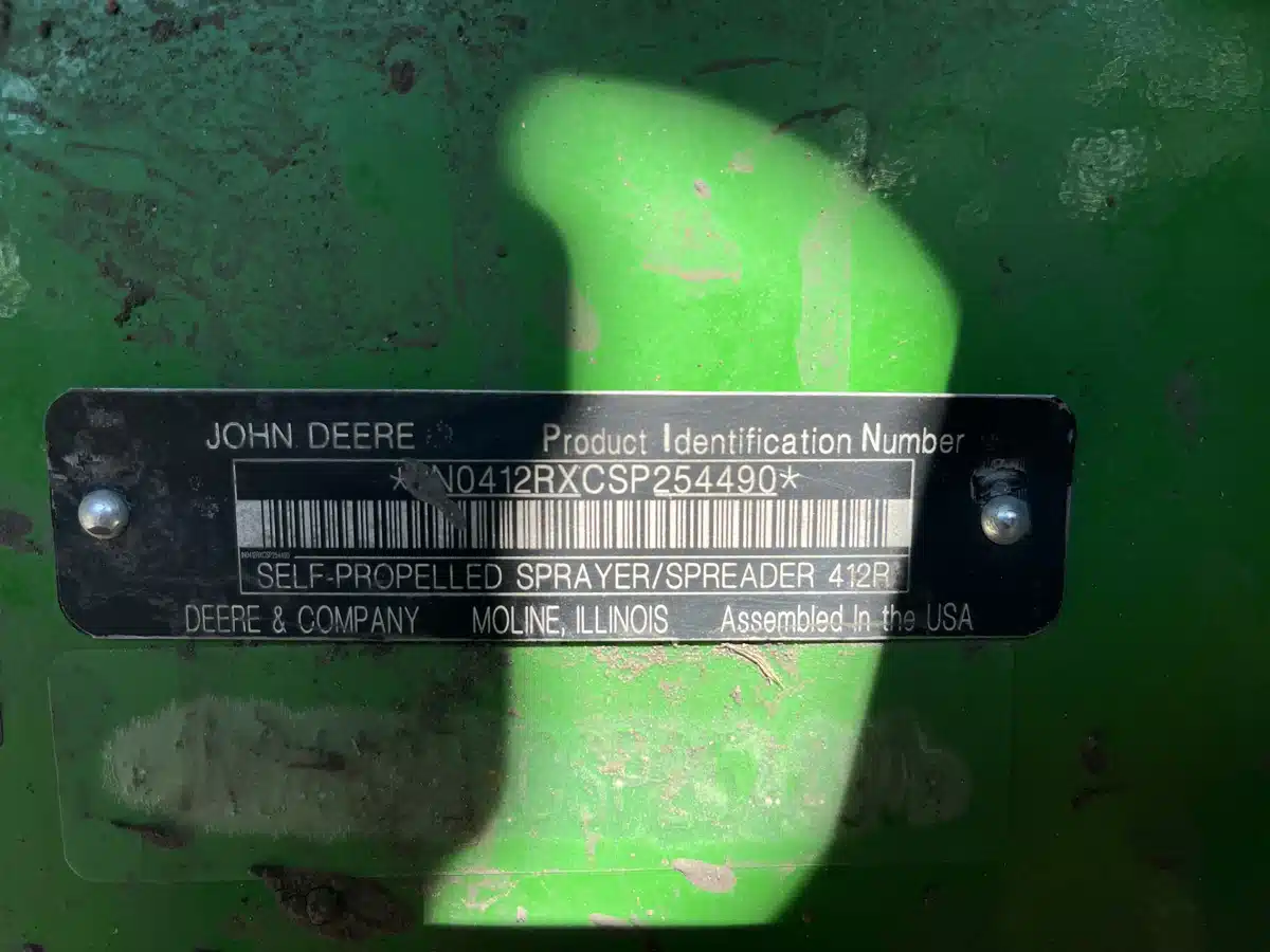 Gallery image 2 for Used 2025 John Deere 412R Sprayer - Self Propelled