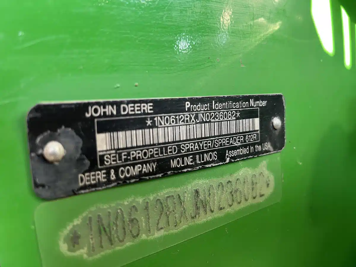 Gallery image 2 for Used 2023 John Deere 612R Sprayer - Self Propelled