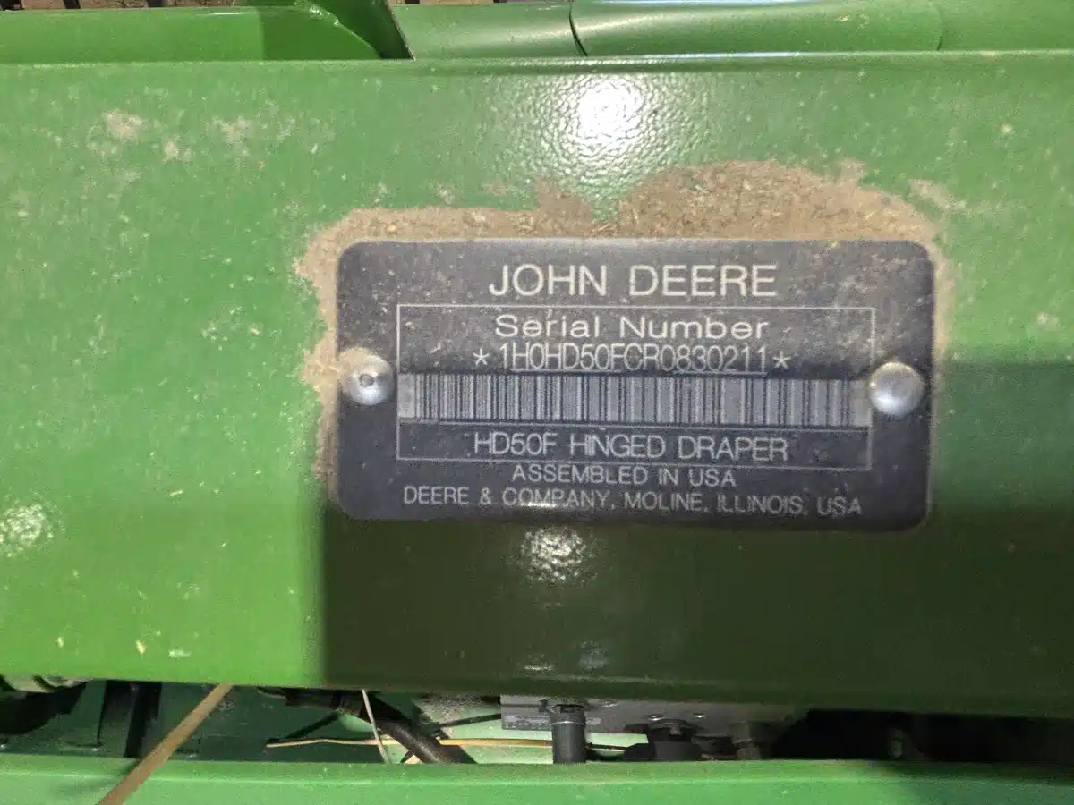 Gallery image 2 for 2024 John Deere HD50F Header - Flex
