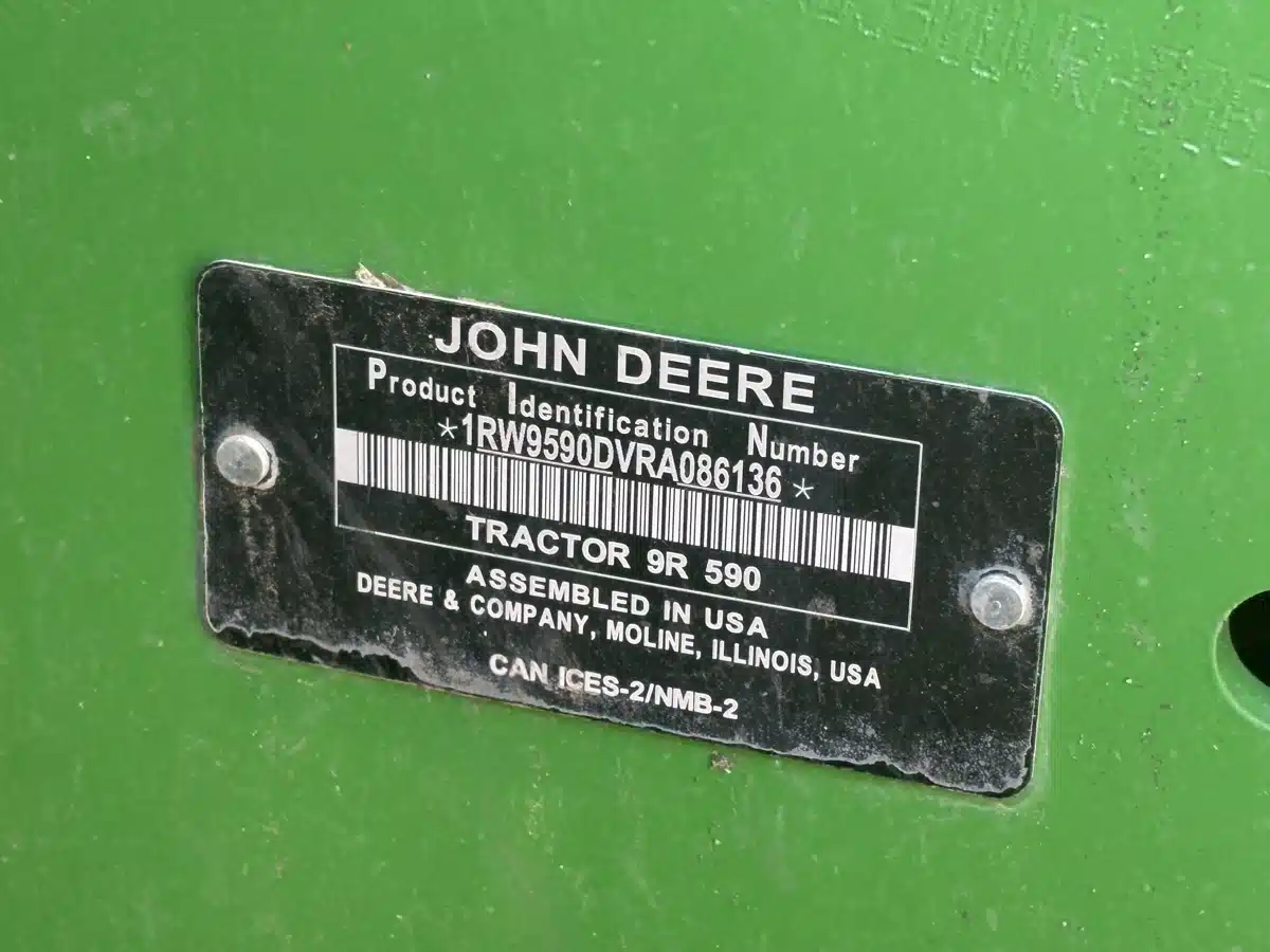 Gallery image 2 for Used 2024 John Deere 9R 590 Tractor