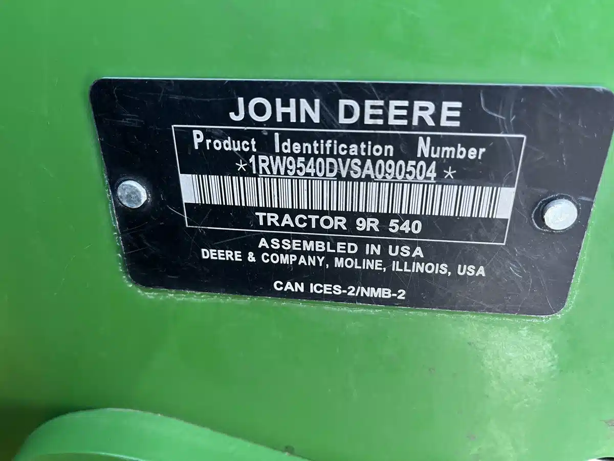 Gallery image 2 for 2025 John Deere 9R 540 Tractor