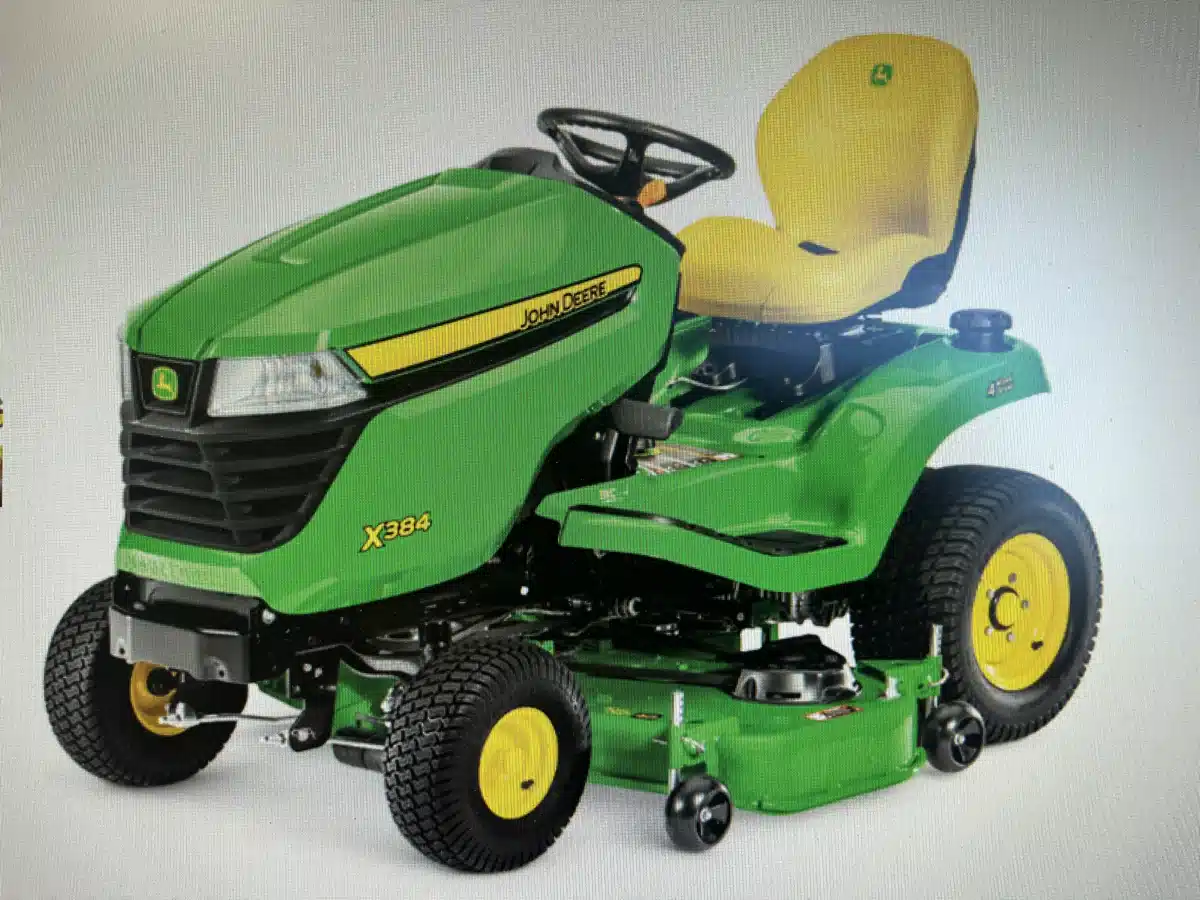 Gallery image 1 for 2026 John Deere X384 Lawn Tractor