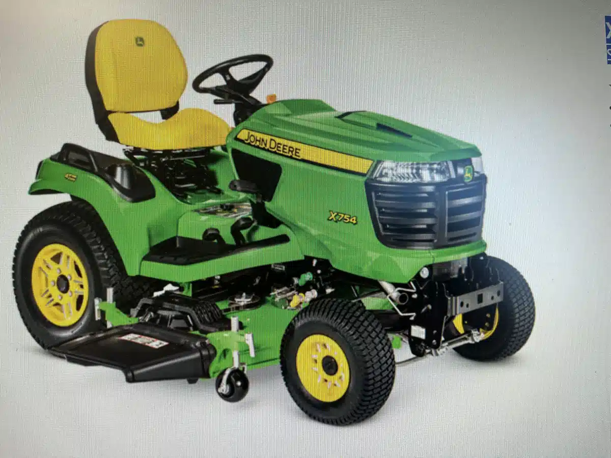 Gallery image 1 for 2026 John Deere X754 Lawn Tractor