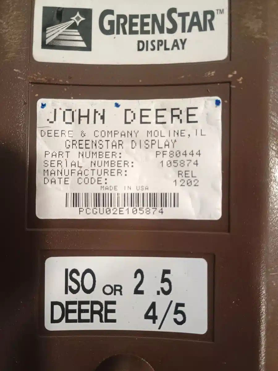 Photo de la Galerie 2 pour 2007 John Deere Original Display Système de guidage