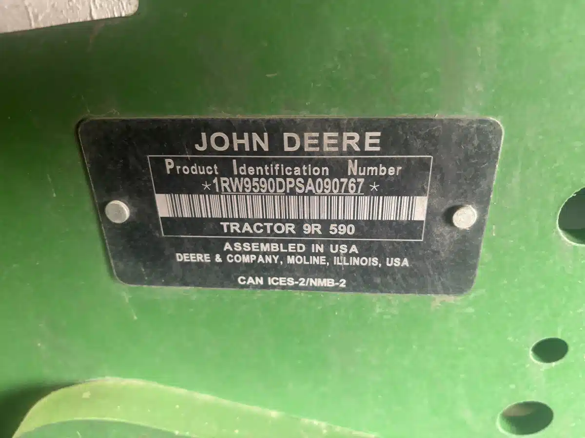 Gallery image 2 for 2025 John Deere 9R 590 Tractor