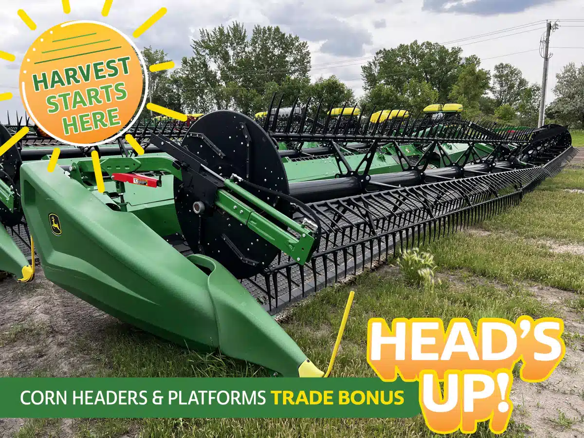 Gallery image 1 for Used 2023 John Deere HD50F Header Combine