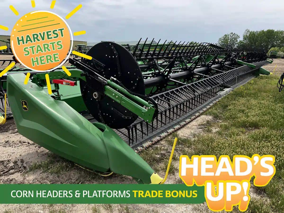 Gallery image 1 for Used 2023 John Deere HD45F Header - Flex Draper
