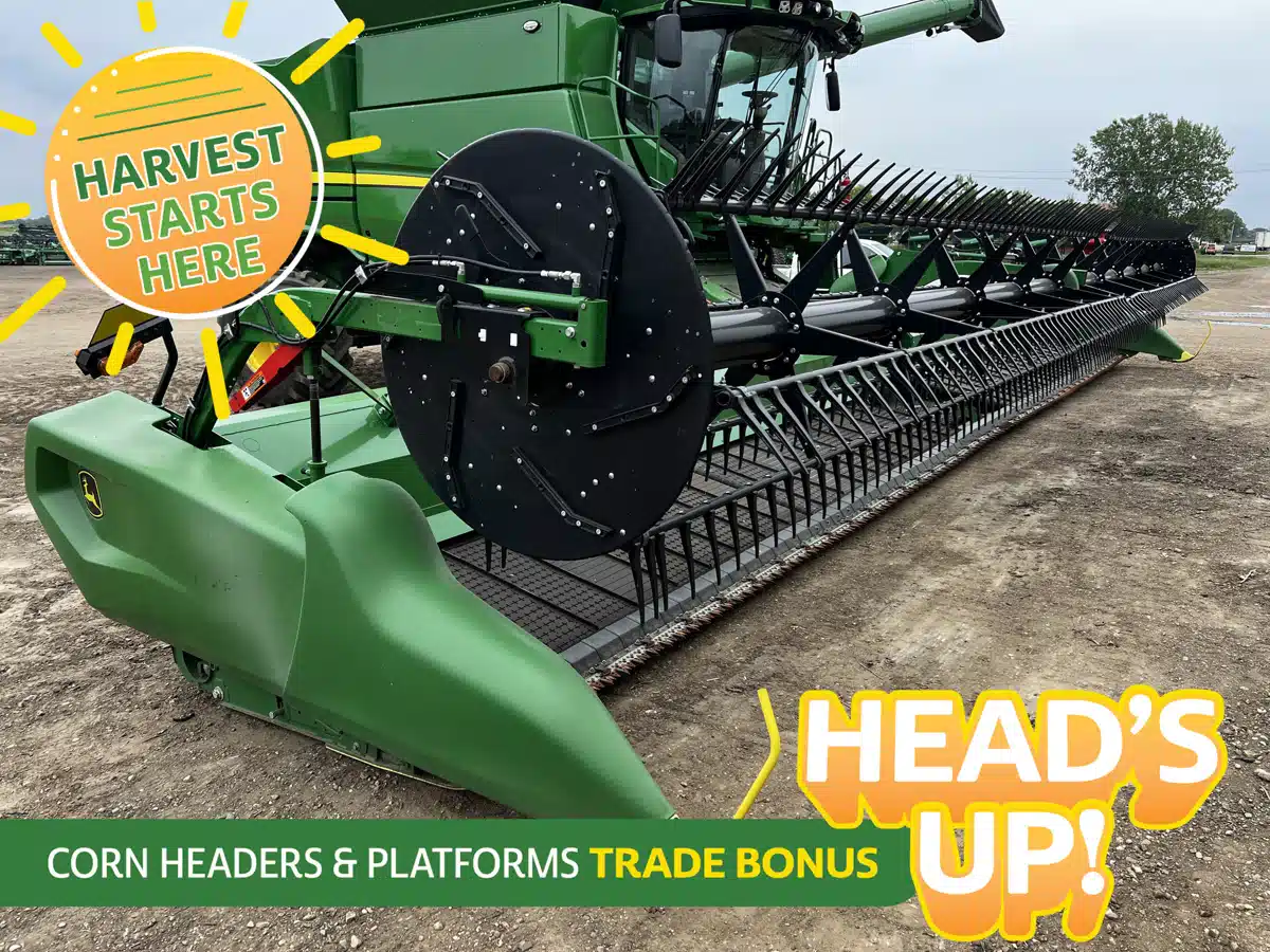 Gallery image 1 for Used 2023 John Deere RD45F Header Combine