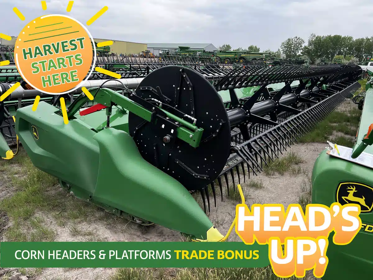 Gallery image 1 for Used 2023 John Deere RD45F Header Combine