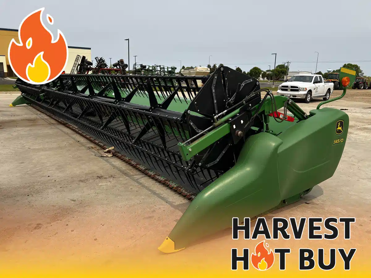 Gallery image 1 for Used 2018 John Deere 645FD Header - Draper