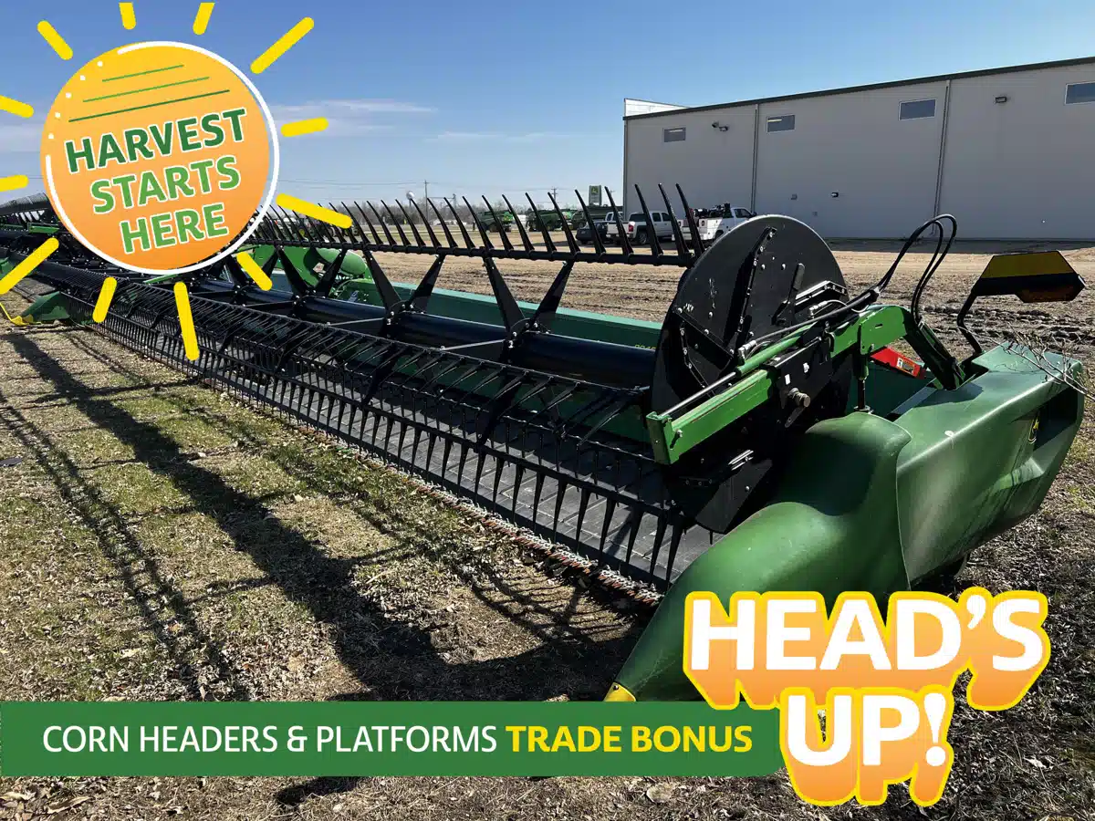 Gallery image 1 for Used 2022 John Deere RD45F Header Combine