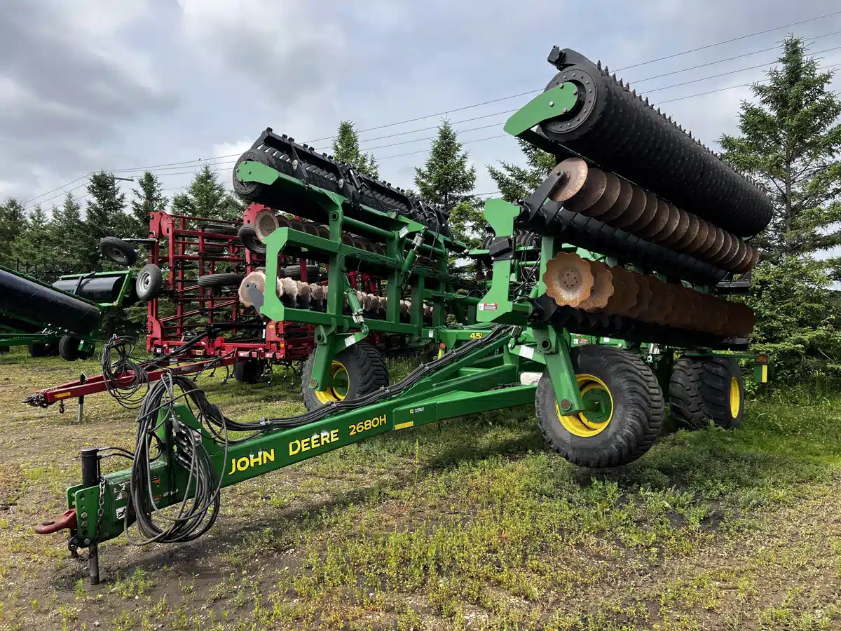 Gallery image 2 for Used 2019 John Deere 2680H Disc