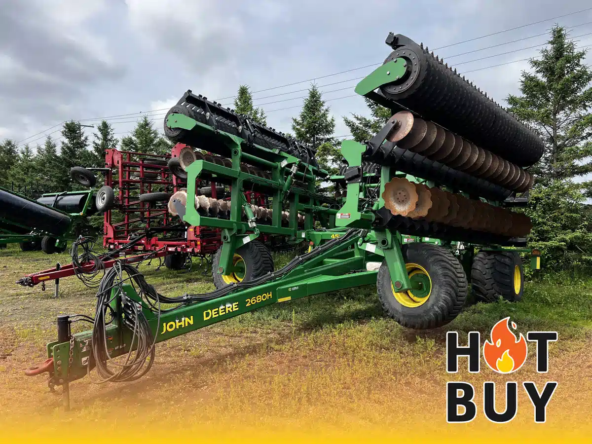 Gallery image 1 for Used 2019 John Deere 2680H Disc