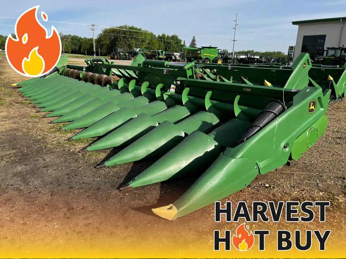 Gallery image 1 for Used 2023 John Deere C16F Header - Row Crop