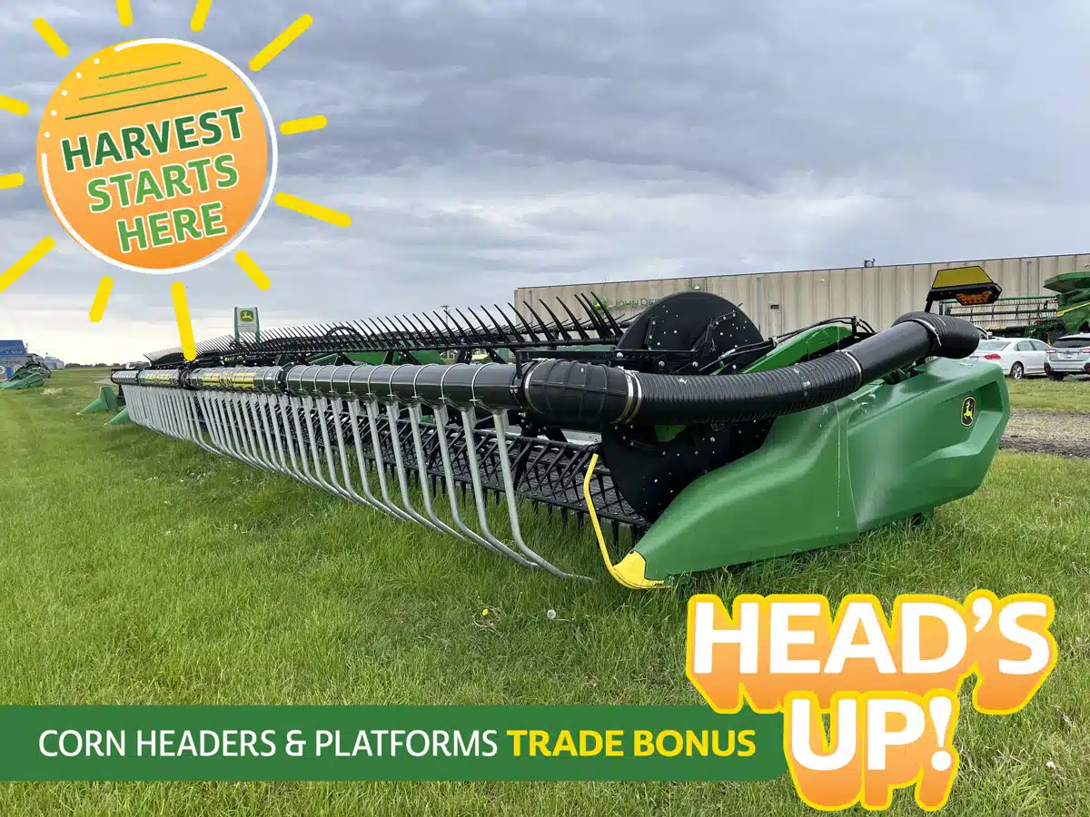 Gallery image 1 for Used 2023 John Deere RD45F Header Combine