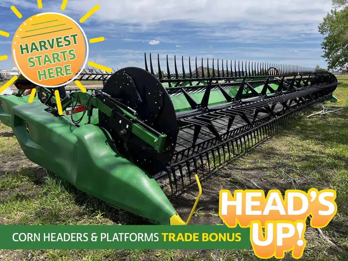 Gallery image 1 for Used 2023 John Deere RD45F Header Combine