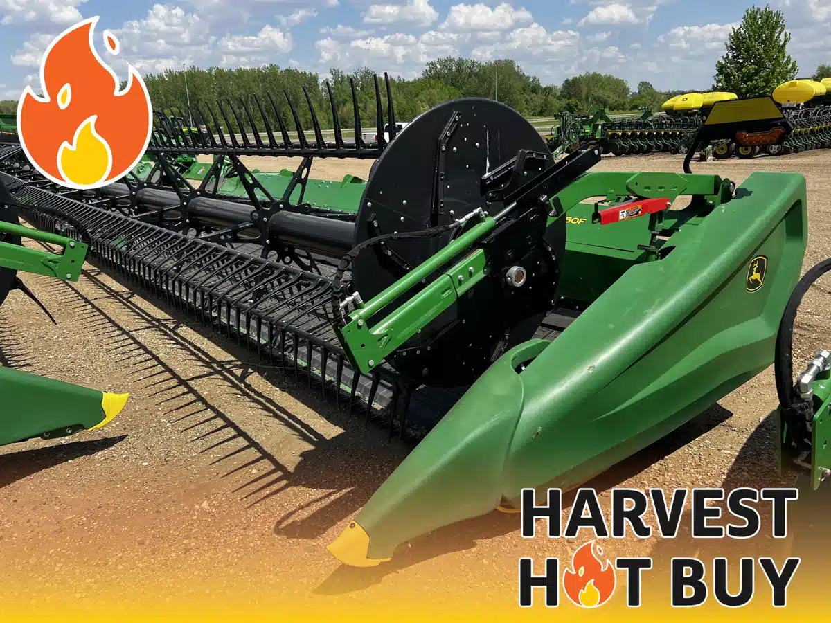 Gallery image 1 for Used 2023 John Deere HD50F Header - Flex
