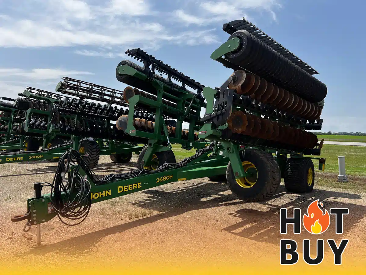 Gallery image 1 for Used 2023 John Deere 2680H Disc