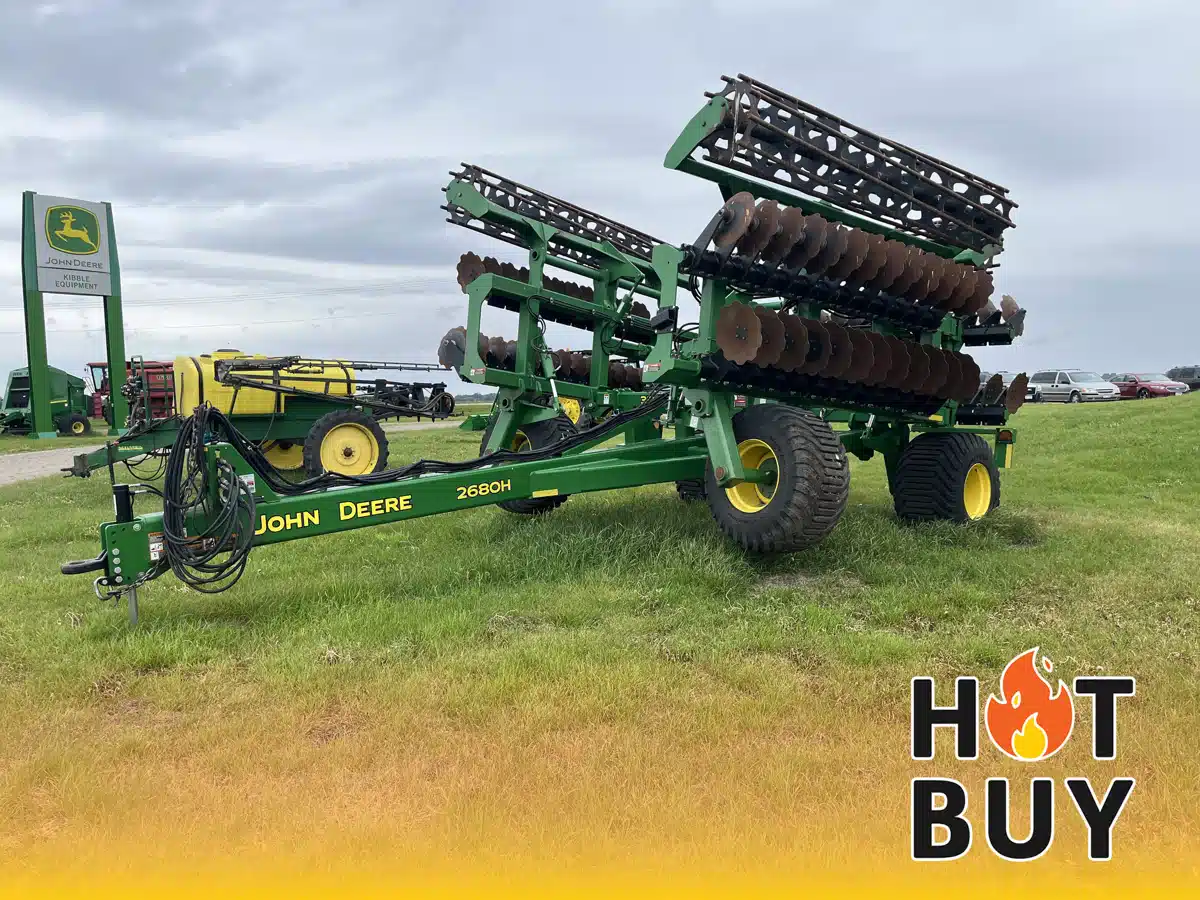 Gallery image 1 for Used 2023 John Deere 2680H Disc