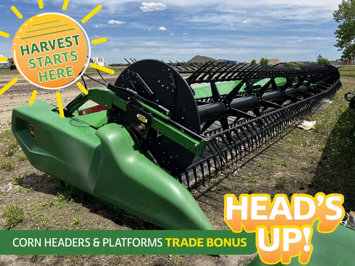 Gallery image 1 for Used 2023 John Deere RD45F Header Combine