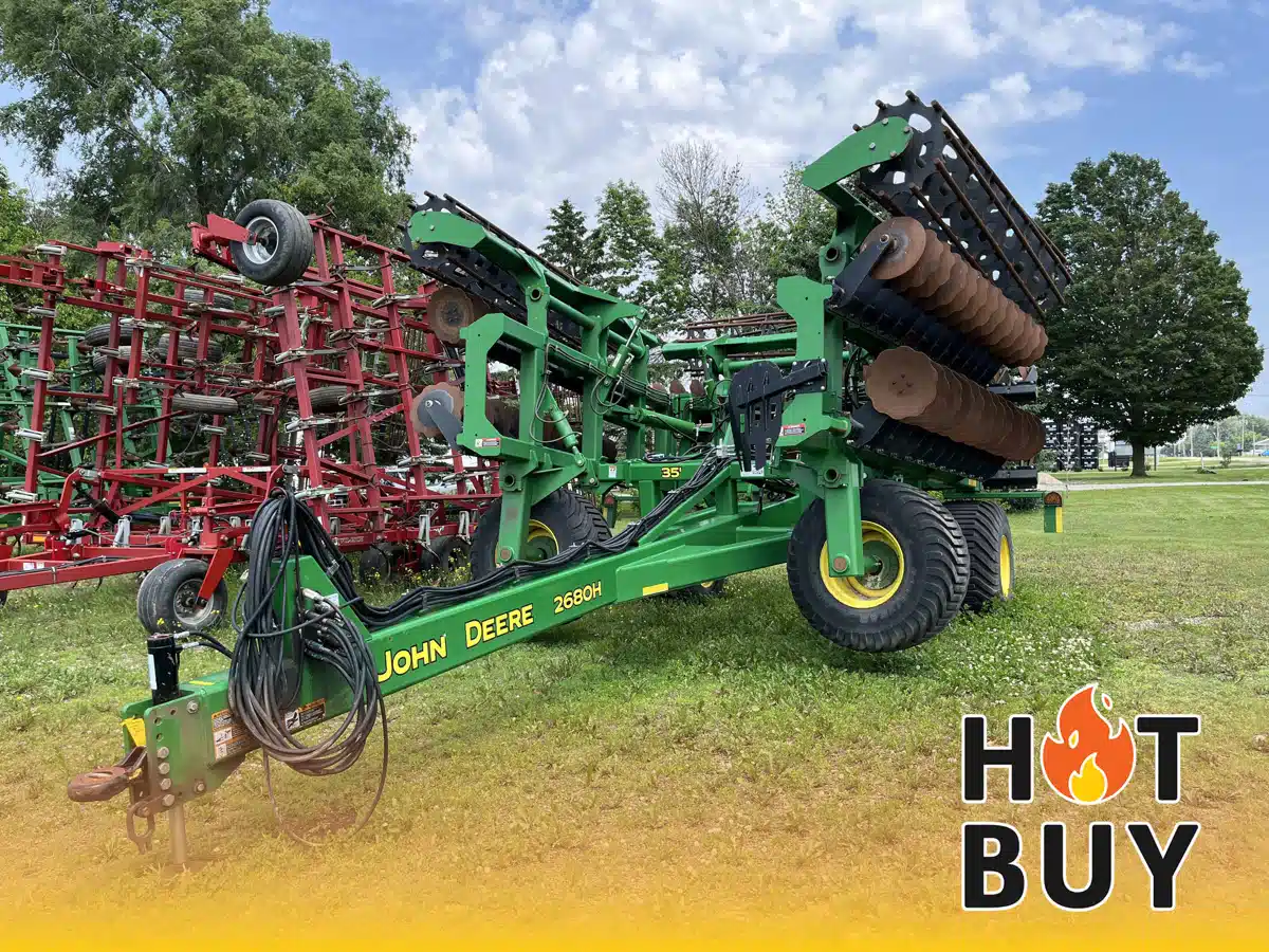 Gallery image 1 for Used 2022 John Deere 2680H Disc