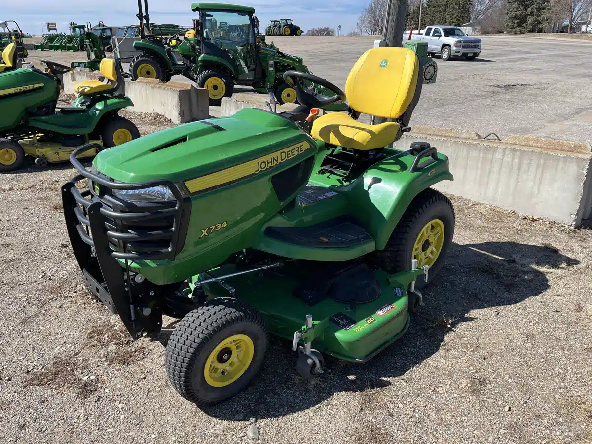 Gallery image 1 for Used 2023 John Deere X734 Lawn Tractor